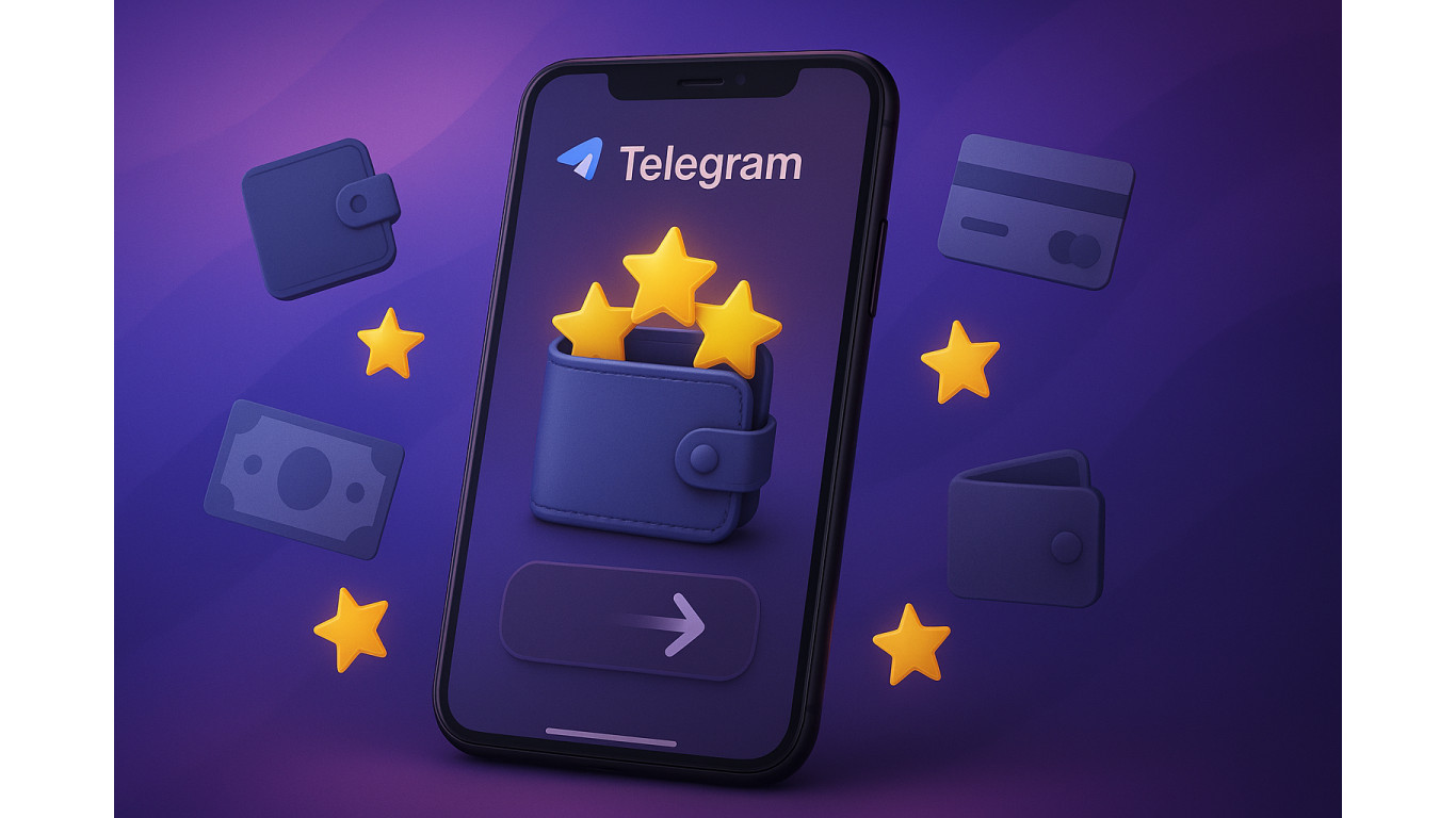 Как выводить звезды с Telegram-канала