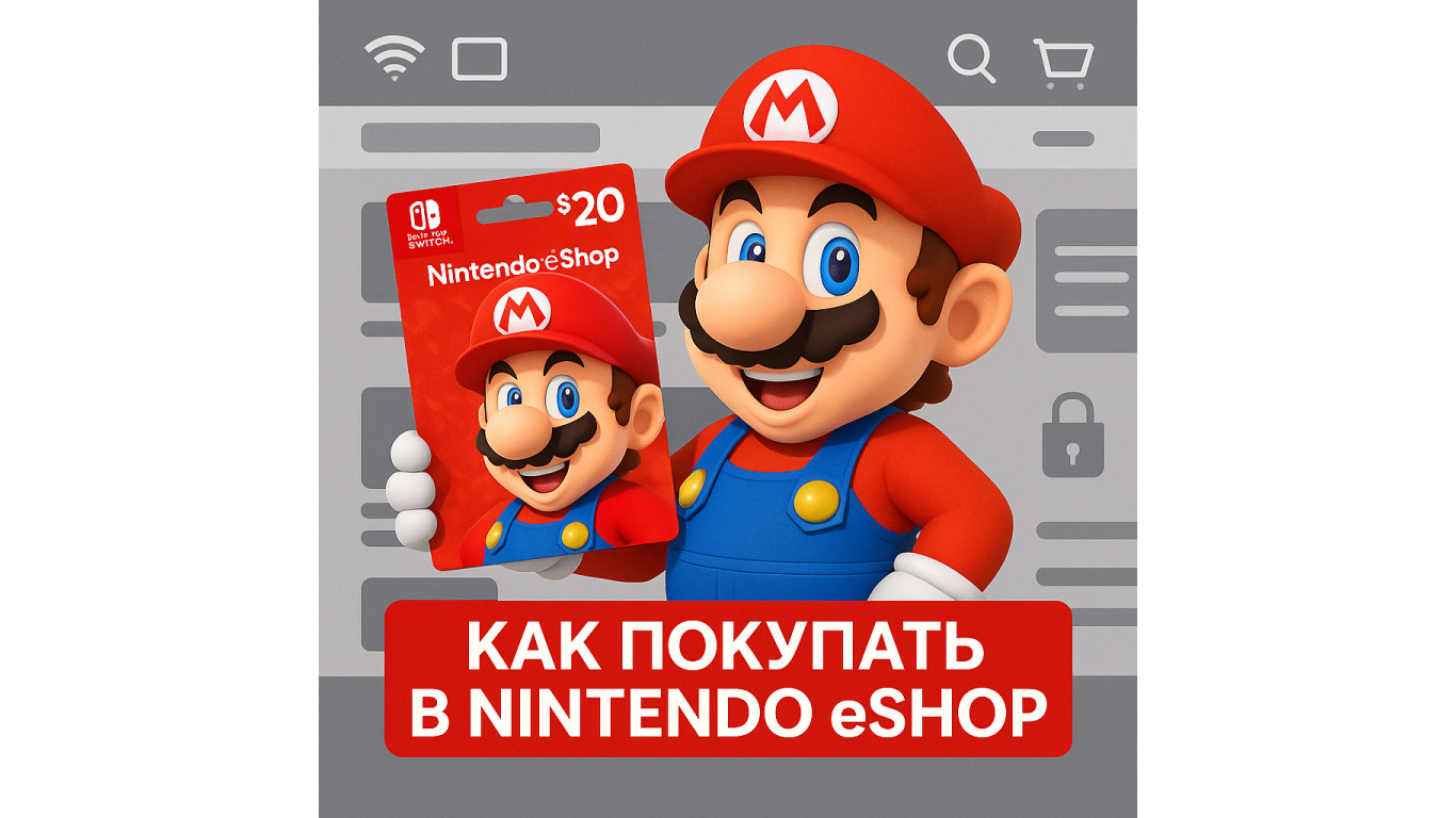 Nintendo eShop как покупать: подробное руководство