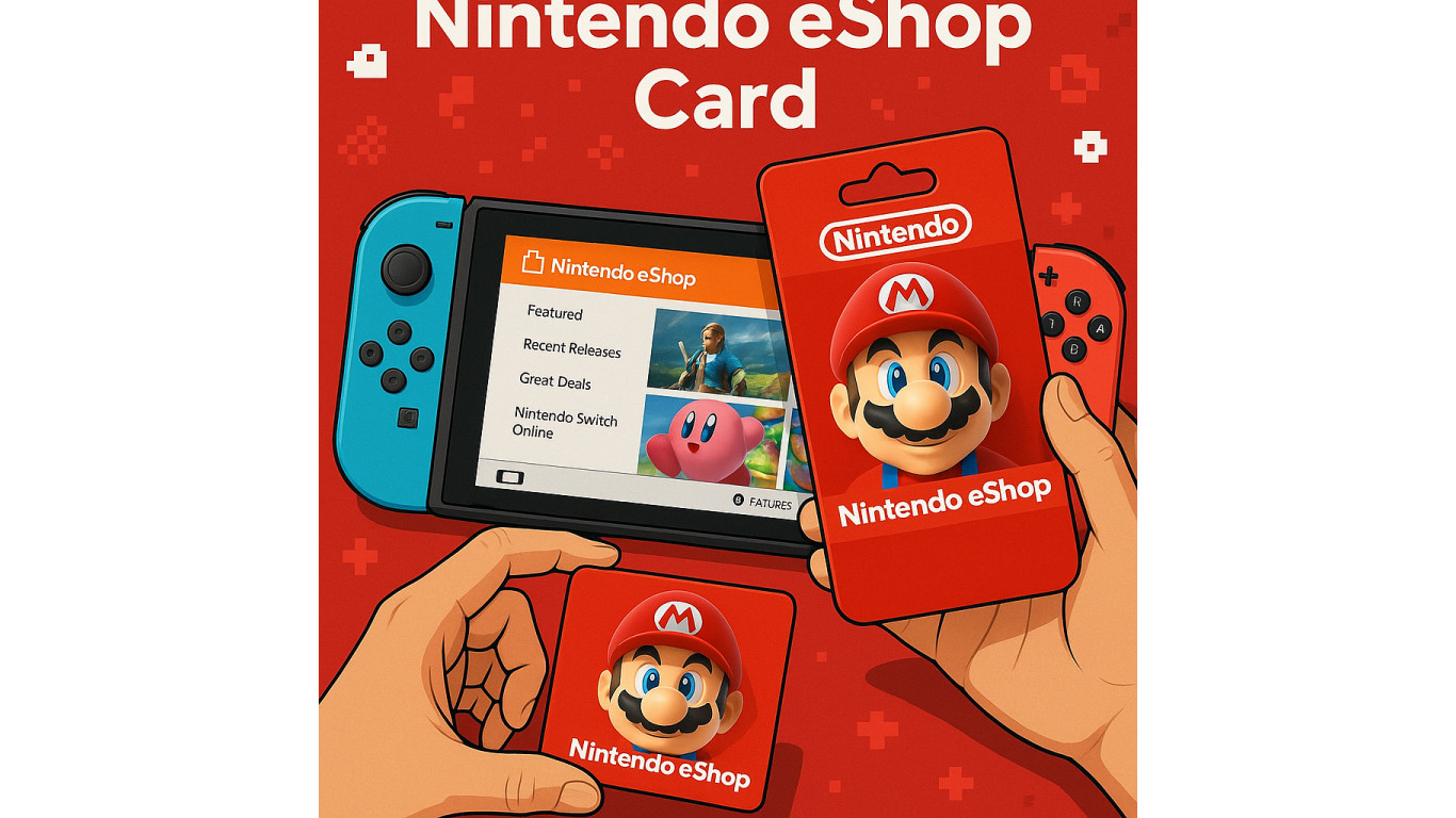 Nintendo eShop Card — что это и для чего они нужны?