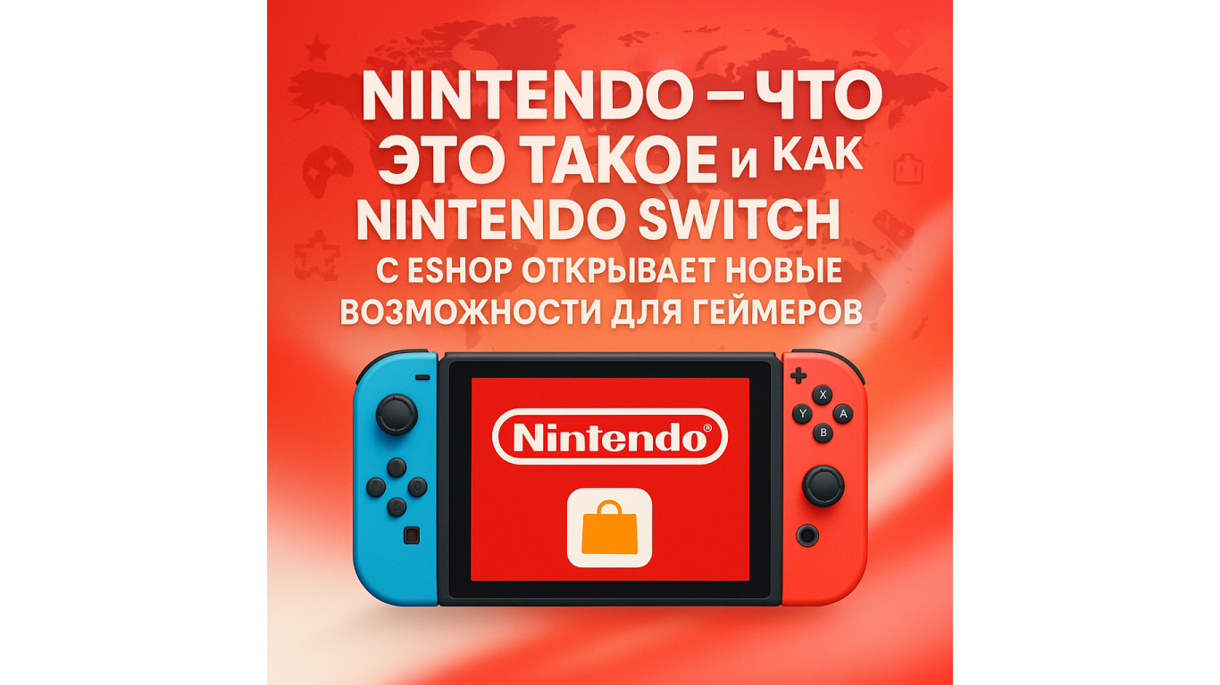 Nintendo — что это такое и как Nintendo Switch с eShop открывает новые возможности для геймеров