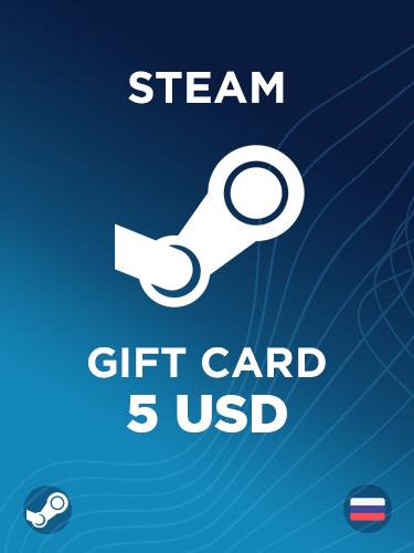 Купить подарочную карту Steam Турция на 5 долларов дешево и моментально