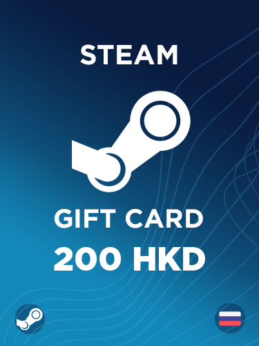 Купить подарочную карту Steam на 200 HKD дешево и моментально