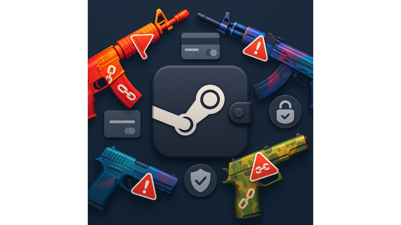 Пополнение Steam скинами: почему это не лучший выбор и что выбрать вместо этого