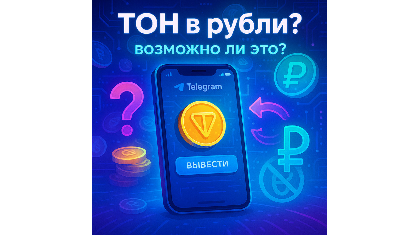 ТОН в рубли: можно ли вывести валюту Telegram и как это работает