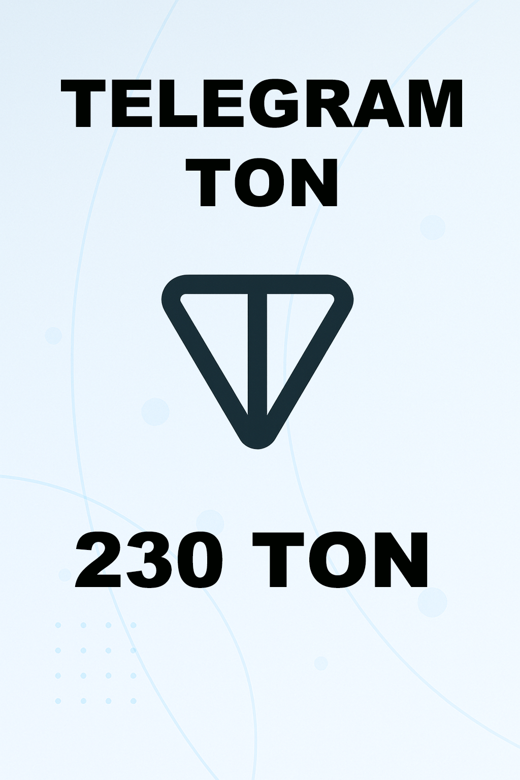 Купить 230 ТОН Телеграм быстро и выгодно