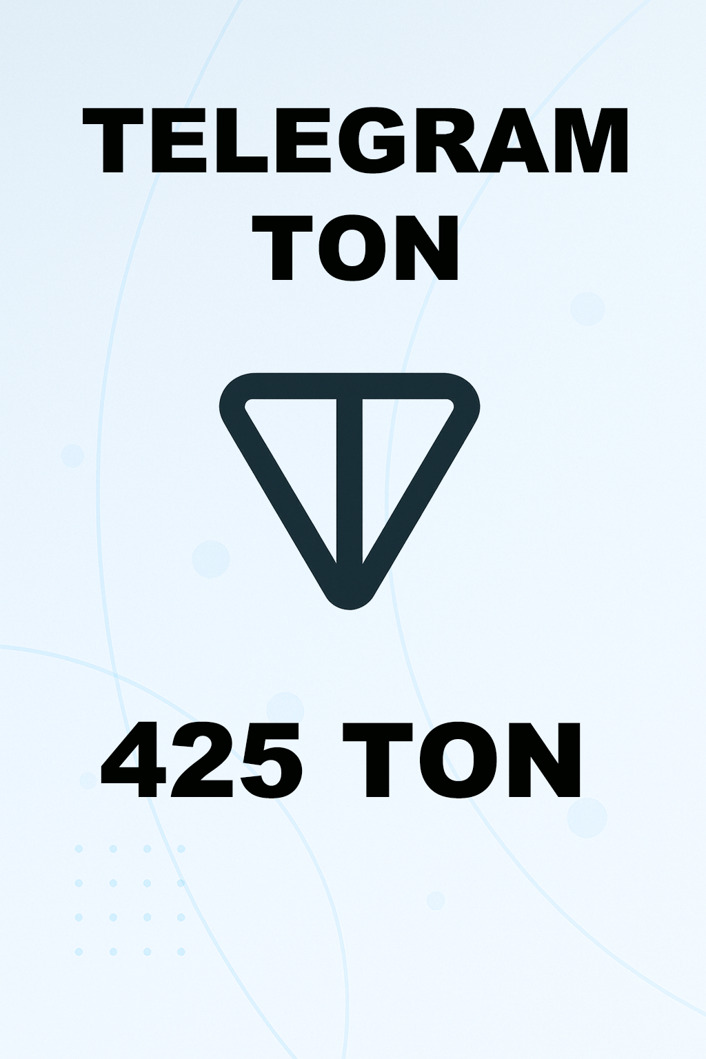 Купить 425 ТОН Телеграм быстро и выгодно