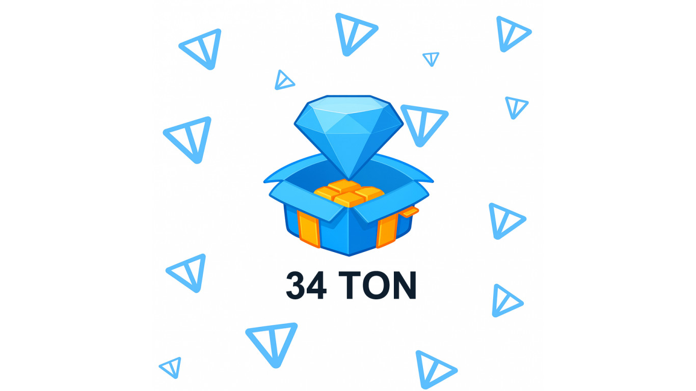 Сколько стоит 34 ТОН в рублях